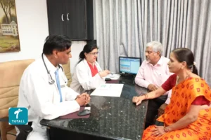 Doctor explaining semaglutide treatment to a patient at TOTALL Indore